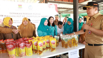 Tekan Inflasi, Pemkab Tangerang dan PKK Gelar Bazar Pangan Murah