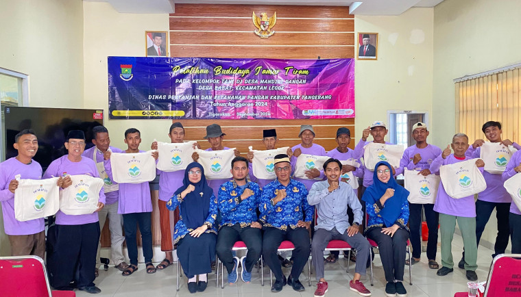 DPKP Kabupaten Tangerang Gelar Pelatihan Budidaya Jamur Tiram bagi Petani