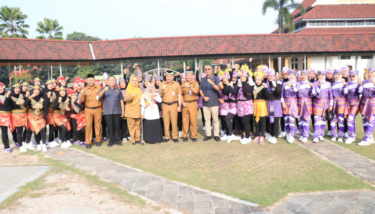 Pj Sekda Buka Lomba Senam Kreasi