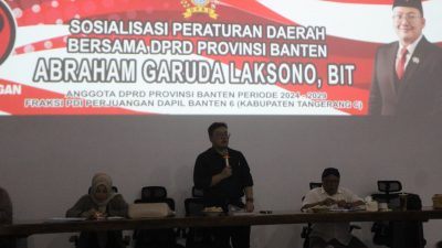 Abraham Sosialisasikan Perda Banten Nomor 2 Tahun 2024