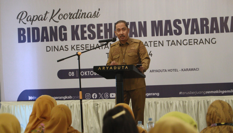 Rakor Kesehatan Dinkes Tangerang: Fokus Turunkan Angka Kematian Ibu dan Anak serta Stunting