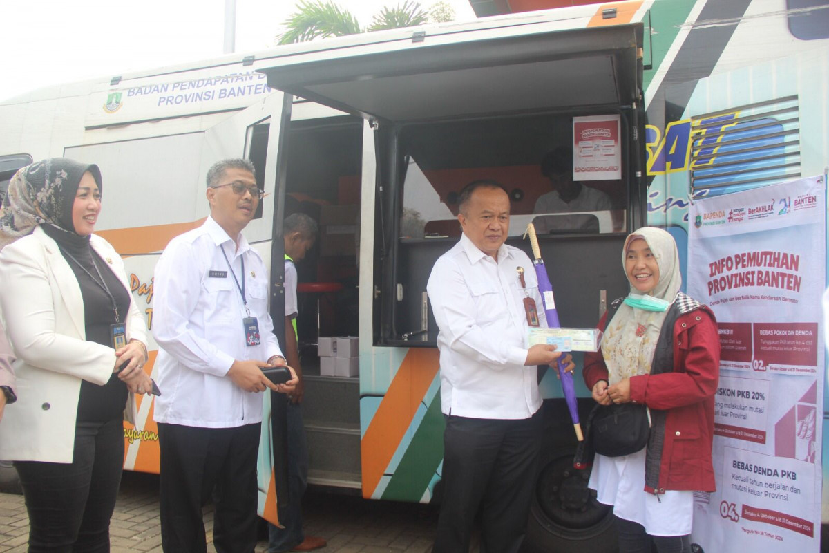 Bapenda Banten Ajak Masyarakat Manfaatkan Program Pemutihan Denda Pajak Kendaraan