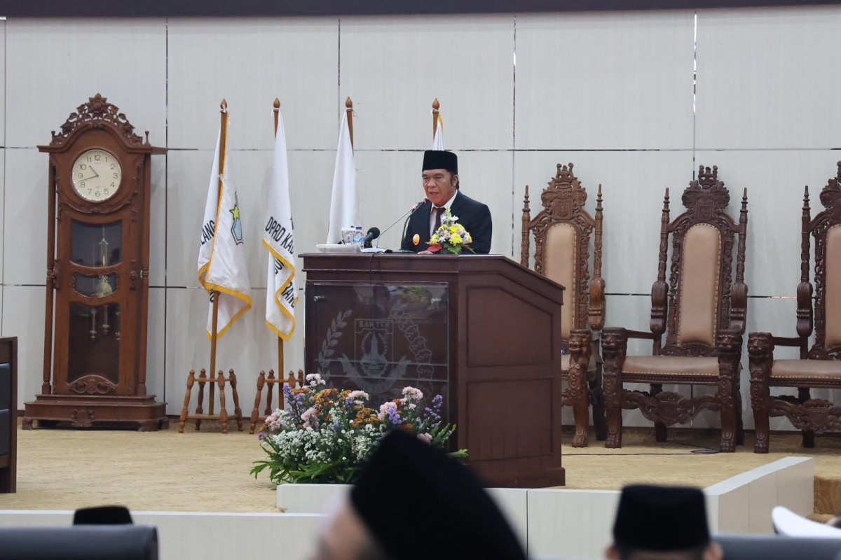 Peresmian dan Penetapan Pimpinan DPRD Provinsi Banten