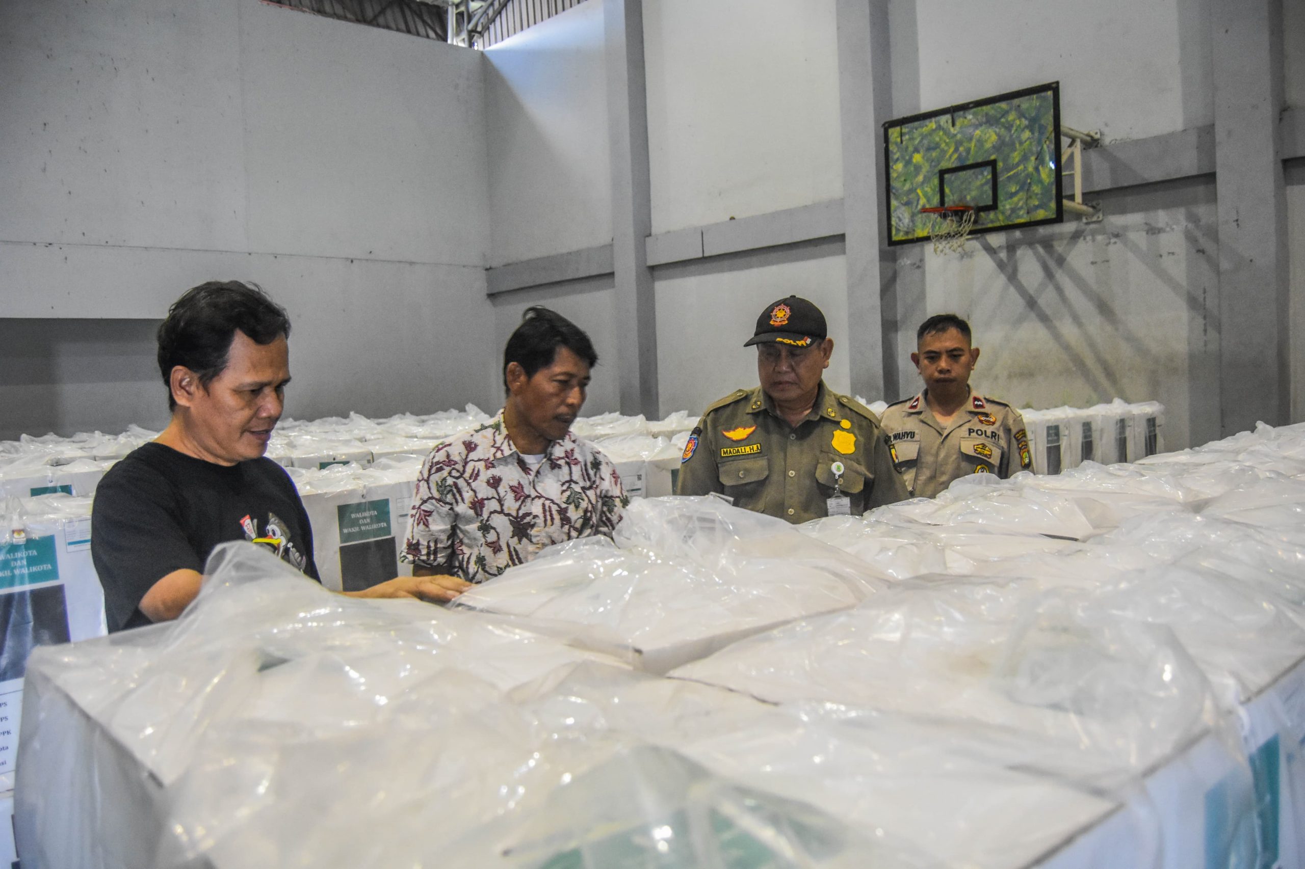 Kondisi Logistik Pilkada 2024: Pantauan di Kecamatan Batuceper Kota Tangerang