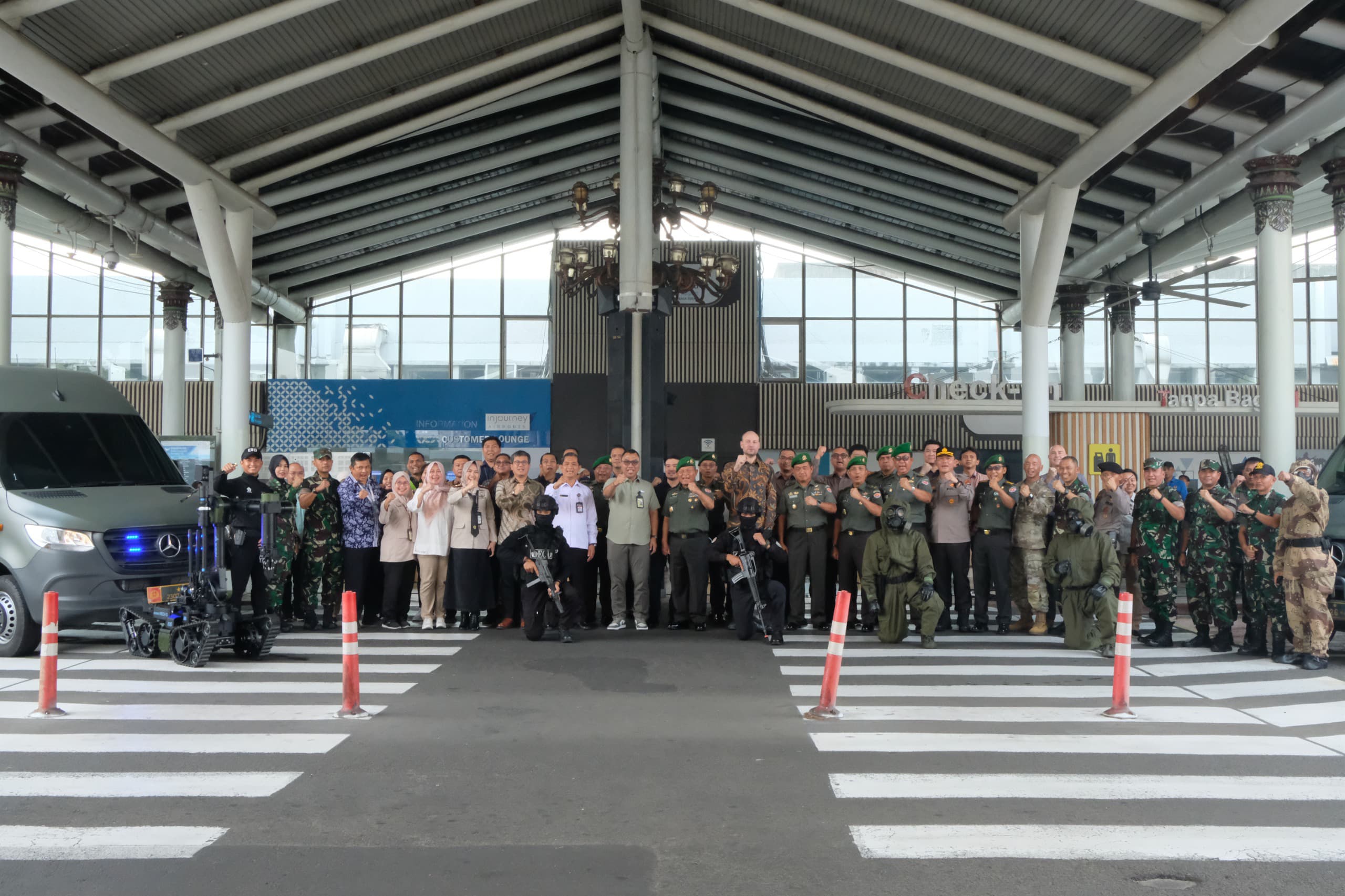 Bandara Soekarno-Hatta Gelar Latihan Terpadu Keamanan Jelang Natal dan Tahun Baru