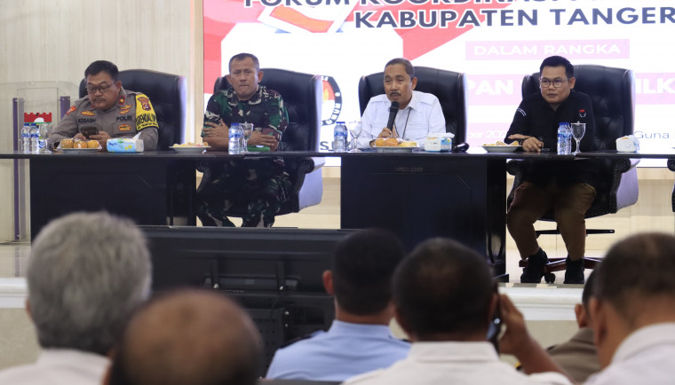 Pemerintah Kabupaten Tangerang mengadakan rapat koordinasi (rakor) persiapan teknis Pilkada Serentak 2024.