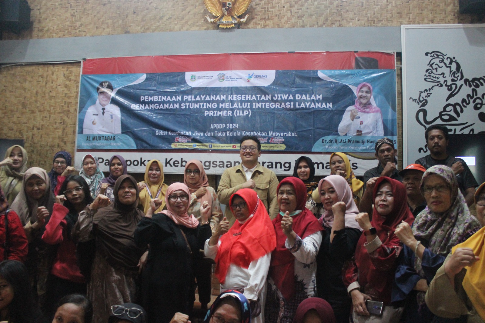 Dalam upaya menangani stunting, Dinas Kesehatan Provinsi Banten melalui Seksi Kesehatan Jiwa dan Tata Kelola Kesehatan Masyarakat mengintegrasikan layanan kesehatan jiwa ke dalam program Layanan Premier (ILP) yang didanai oleh APBDP 2024.