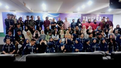 Semistik 2025 UKM Jurnalistik UMT membahas bagaimana AI mengubah jurnalisme, mengeksplorasi peluang dan tantangan yang dihadirkan.