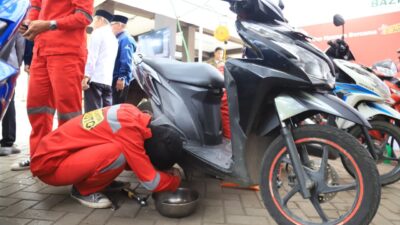 BAZNAS Kota Tangerang adakan program Servis Motor Gratis dari 17-24 Maret 2025. Manfaatkan layanan perawatan kendaraan ini!