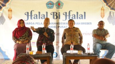 Acara Halal Bihalal KPMDB di Brebes, 5 April 2025, mempererat silaturahmi antaranggota dan alumni dalam suasana hangat