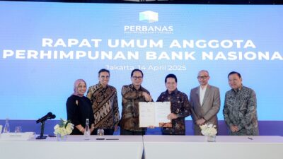 Direktur Utama BRI Hery Gunardi resmi terpilih sebagai Ketua Umum Perhimpunan Bank Nasional (PERBANAS) untuk periode 2024–2028. Keputusan tersebut diambil dalam Rapat Umum Anggota PERBANAS yang diselenggarakan pada Senin (14/4/2025) di Jakarta.