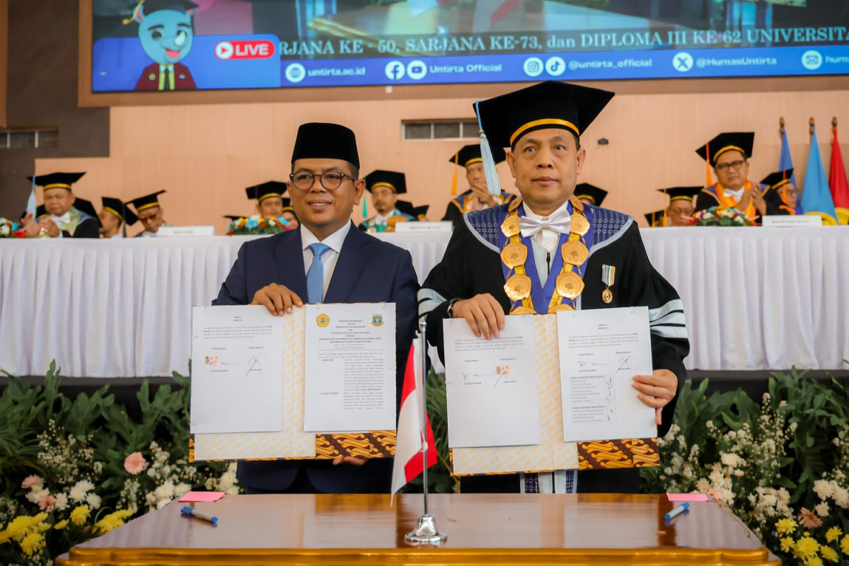 Gubernur Banten, Andra Soni, menegaskan komitmennya dalam membangun Sumber Daya Manusia (SDM) yang unggul dan berdaya saing tinggi untuk menyambut visi besar Indonesia Emas 2045.