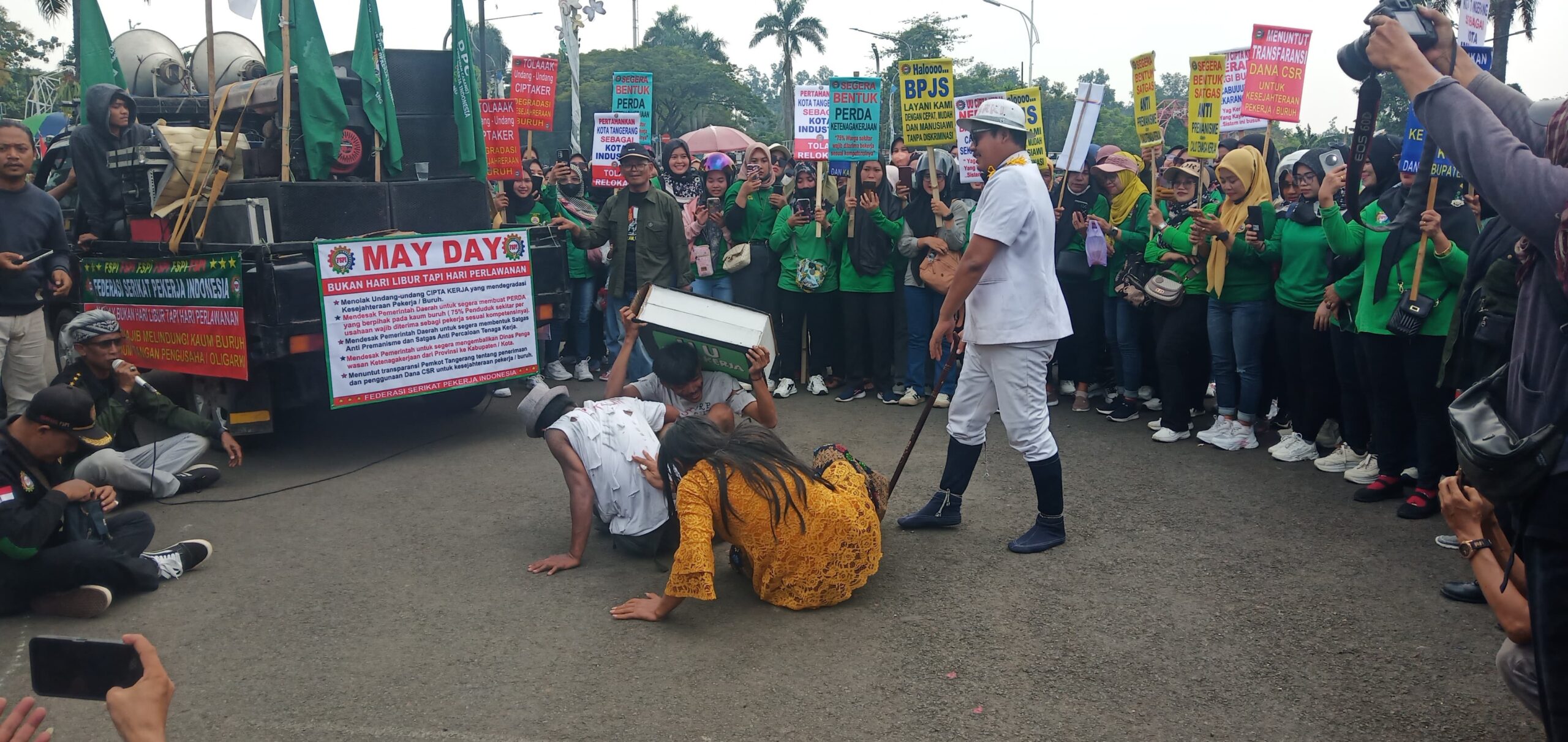 May Day 2025: Buruh Tangerang Desak Ada Perda untuk Penyerapan Tenaga Kerja di Lingkungan Perusahaan