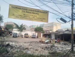 Pemkot Tangerang Amankan Aset Bangunan Pasar Pisang Babakan, Pedagang Merasa Diusir