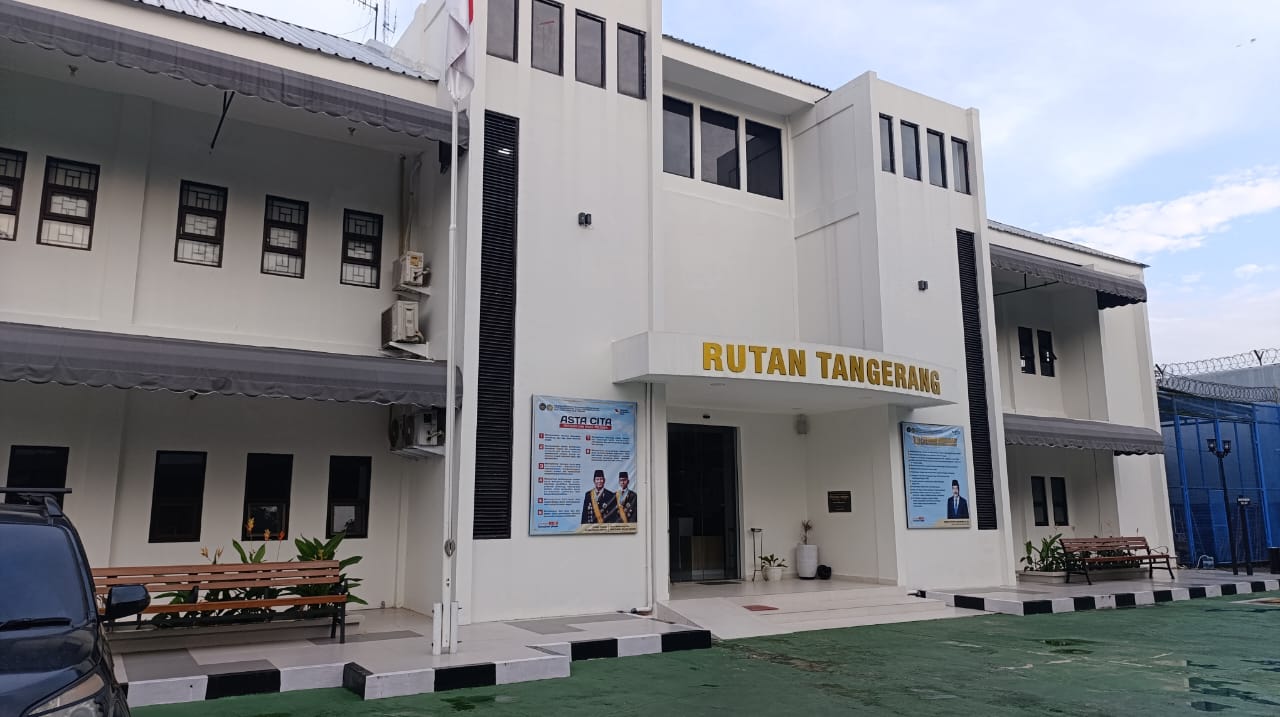 Proses Penerimaan Tahanan Charlie Chandra di Rutan Tangerang