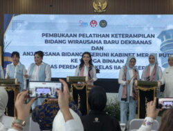 Selvi Gibran Rakabuming dan Tinawati Andra Soni Buka Pelatihan Keterampilan untuk Warga Binaan Lapas Perempuan
