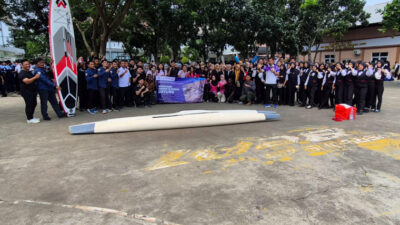 Sosialisasi tinju dan dayung oleh Disporabudpar Tangerang untuk pelajar, meningkatkan minat an bakat olahraga."