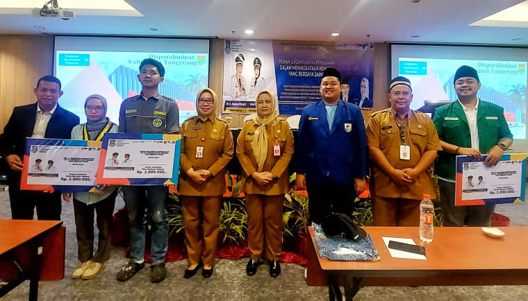 Gabung dalam sarasehan pemuda Disporabudpar Kabupaten Tangerang, tingkatkan daya saing dan kreativitas pemuda untuk pembangunan daerah.