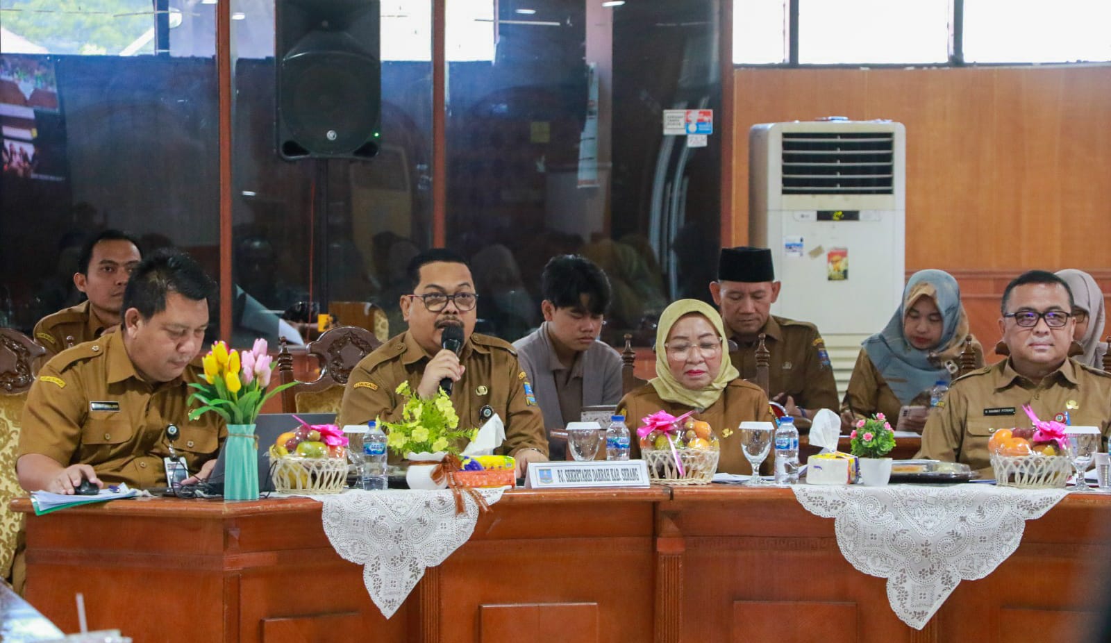 Pemerintah Kabupaten Serang melaksanakan Verifikasi Lapangan Hybrid sebagai bagian dari penilaian Kabupaten Layak Anak (KLA) Tahun 2025.