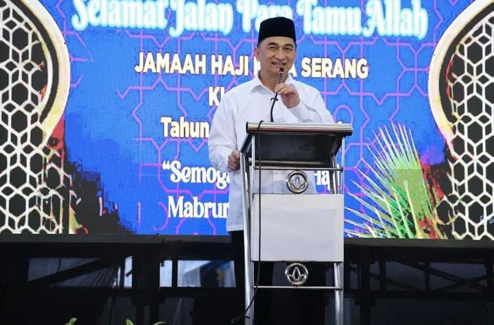 Wakil Gubernur Banten, mengingatkan jamaah haji Kloter 35 Kota Serang untuk menjaga kesehatan dan saling mendukung selama ibadah haji.