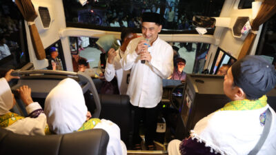 Dilepas Wagub Banten, 393 Jamaah Haji Tangsel Kloter 47 Resmi Berangkat