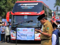 Wali Kota Tangerang Lepas Keberangkatan Kloter 13 Jemaah Haji Menuju Tanah Suci