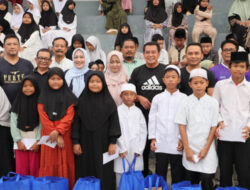 Bupati Tangerang Moch Maesyal Rasyid Rayakan Ultah ke-60 dengan Santuni 100 Anak Yatim di Indomilk Sport Center