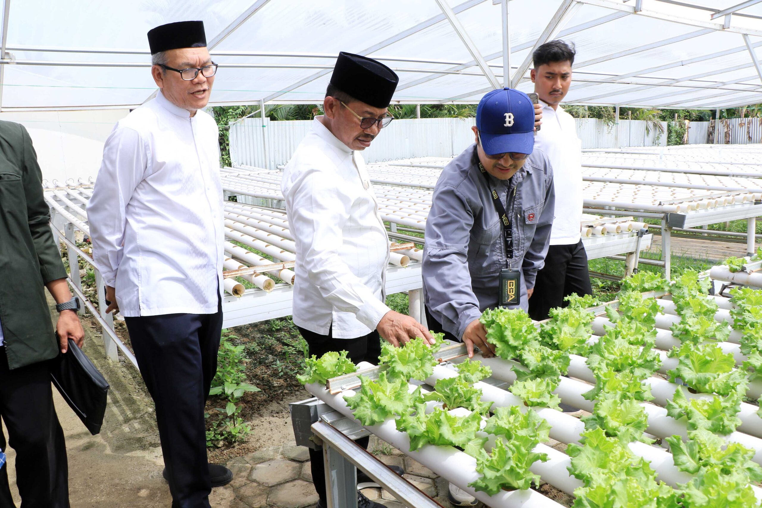 Wali Kota Tangerang, H. Sachrudin, meninjau TPU swadaya dan food estate di Poris Plawad Utara untuk mendorong partisipasi masyarakat.