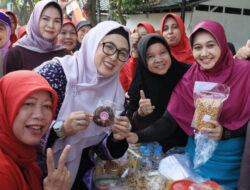 Dorong Gaya Hidup Sehat dan Peduli Lingkungan, Wabup Intan Buka Lomba Senam Kreasi di Kelapa Dua