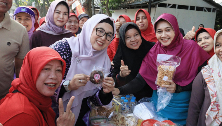 Wakil Bupati Tangerang, Intan Nurul Hikmah, mendorong kolaborasi TP PKK dan pemerintah daerah dalam menciptakan lingkungan sehat.