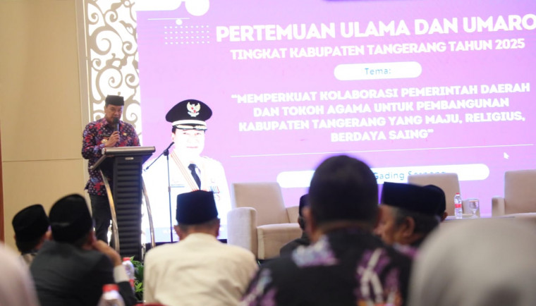 Pemerintah Kabupaten Tangerang menggelar pertemuan tahunan ulama dan umaro di Hotel Atria, 15 Mei 2025, untuk memperkuat sinergi.