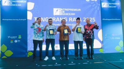 Entrepreneur Hub Finance hadir di Tangerang Selatan untuk mendukung pengembangan UMKM melalui kolaborasi antara Kementerian UMKM dan Pemkot.