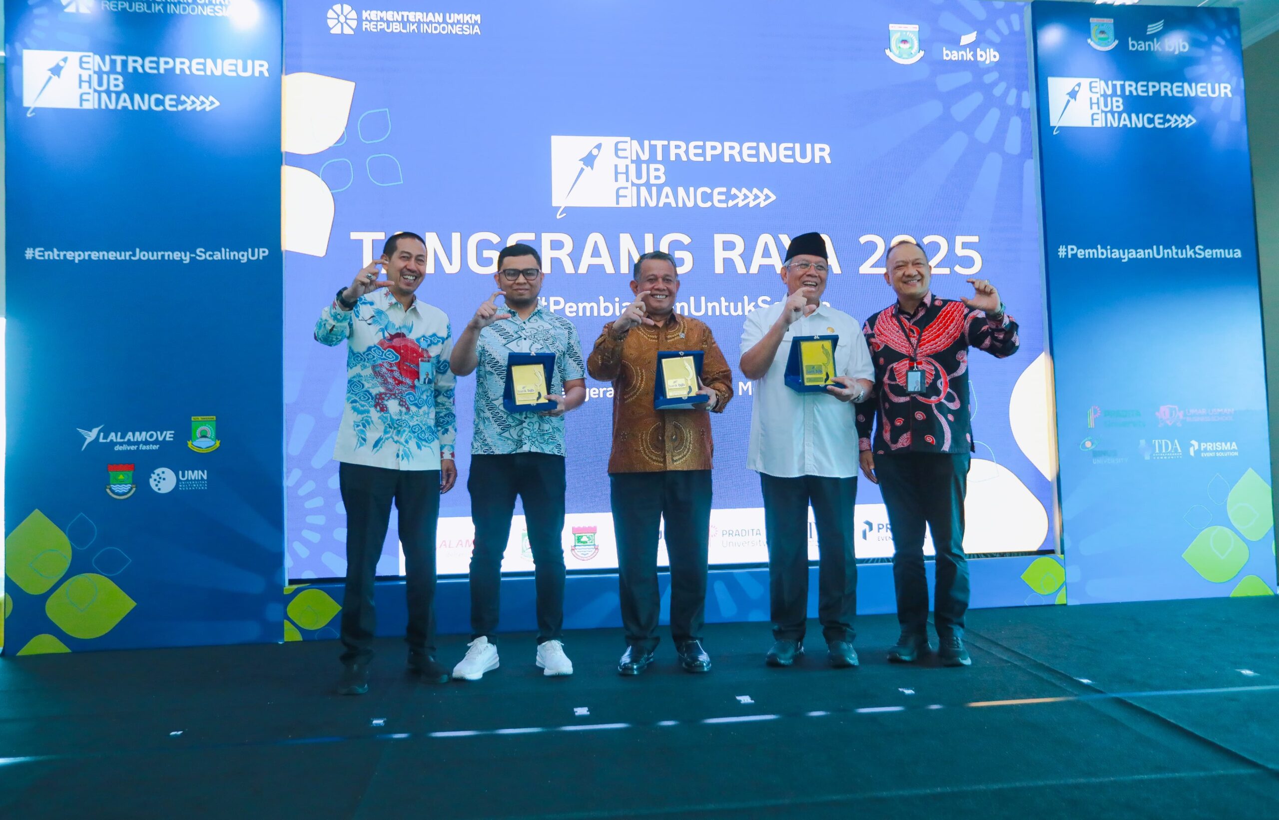 Entrepreneur Hub Finance hadir di Tangerang Selatan untuk mendukung pengembangan UMKM melalui kolaborasi antara Kementerian UMKM dan Pemkot.