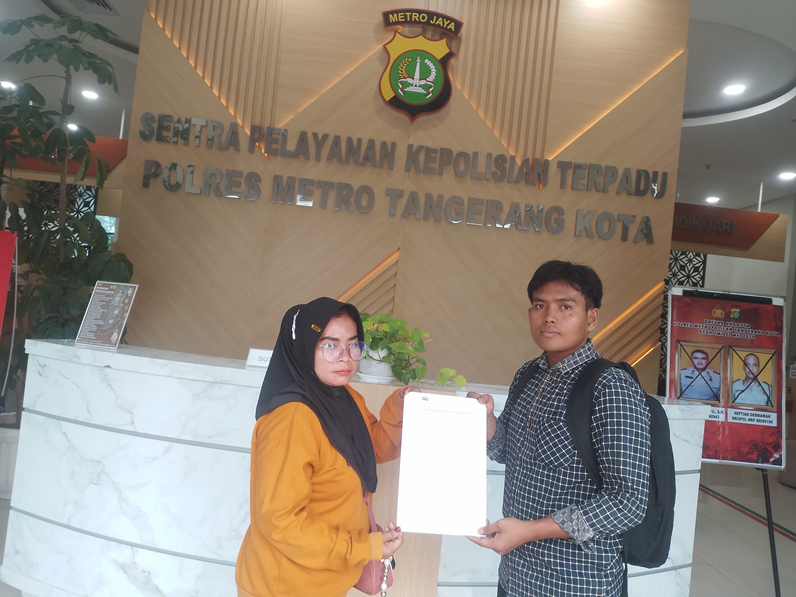 Diduga Gelapkan Transaksi, Calo Tanah di Desa Keboncau Kabupaten Tangerang Dilaporkan ke Polisi