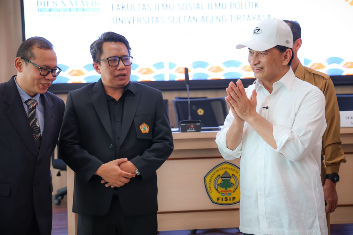 Temukan 6 pilar kesuksesan pembangunan daerah ala Wagub Dimyati Natakusumah saat Dies Natalis FISIP Untirta ke-22.