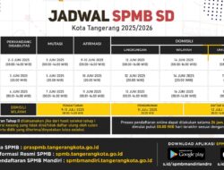 Pemkot Tangerang Umumkan Skema dan Jadwal Pendaftaran SD Jalur Domisili 2025