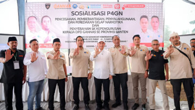 Wakil Gubernur Banten, A. Dimyati Natakusumah, menekankan pentingnya kolaborasi masyarakat dalam pemberantasan narkoba.