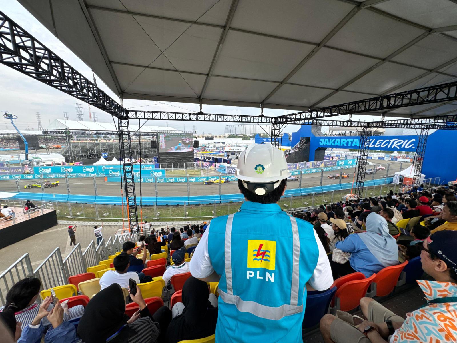 PT PLN (Persero) sukses menyuplai listrik andal tanpa gangguan selama ajang Formula E 2025 Sarinah Jakarta E-Prix di Jakarta International E-Prix Circuit (JIEC), Ancol, Sabtu (21/06/2025).