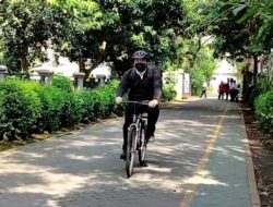 Abraham Garuda Laksono Bersepeda Kunjungi SMKN 7: Gaya Hidup Sehat dan Edukasi SPMB