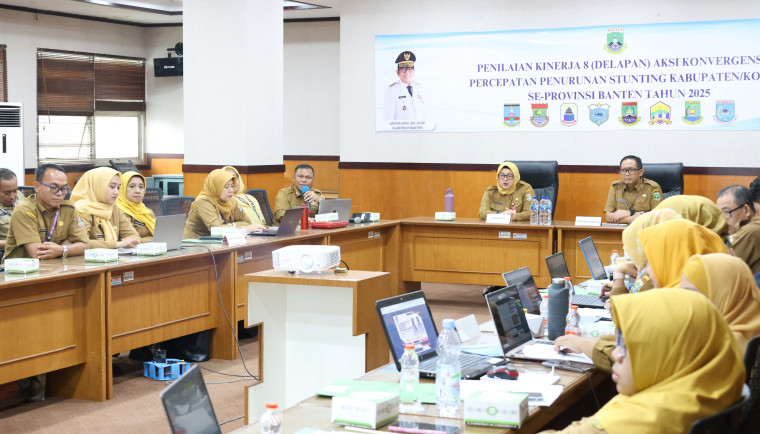 Wabup Intan sebut stunting isu multidimensi. Tangerang capai penurunan 7,3% lewat 8 aksi konvergensi dan kolaborasi lintas sektor.