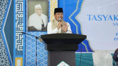 Bupati Tangerang hadiri Haflah Santri Tarbiyatul Mubtadiin, gulirkan beasiswa bagi 250 pelajar berprestasi demi wujudkan generasi emas 2045.