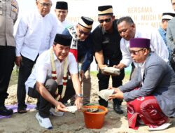 Masjid Ar-Rasyid Mulai Dibangun, Bupati Tangerang Hadiri Peletakan Batu Pertama