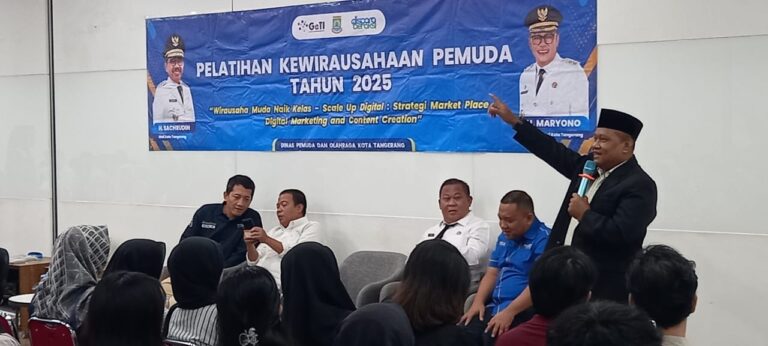 Dispora Kota Tangerang Bentuk Pemuda jadi Pengusaha
