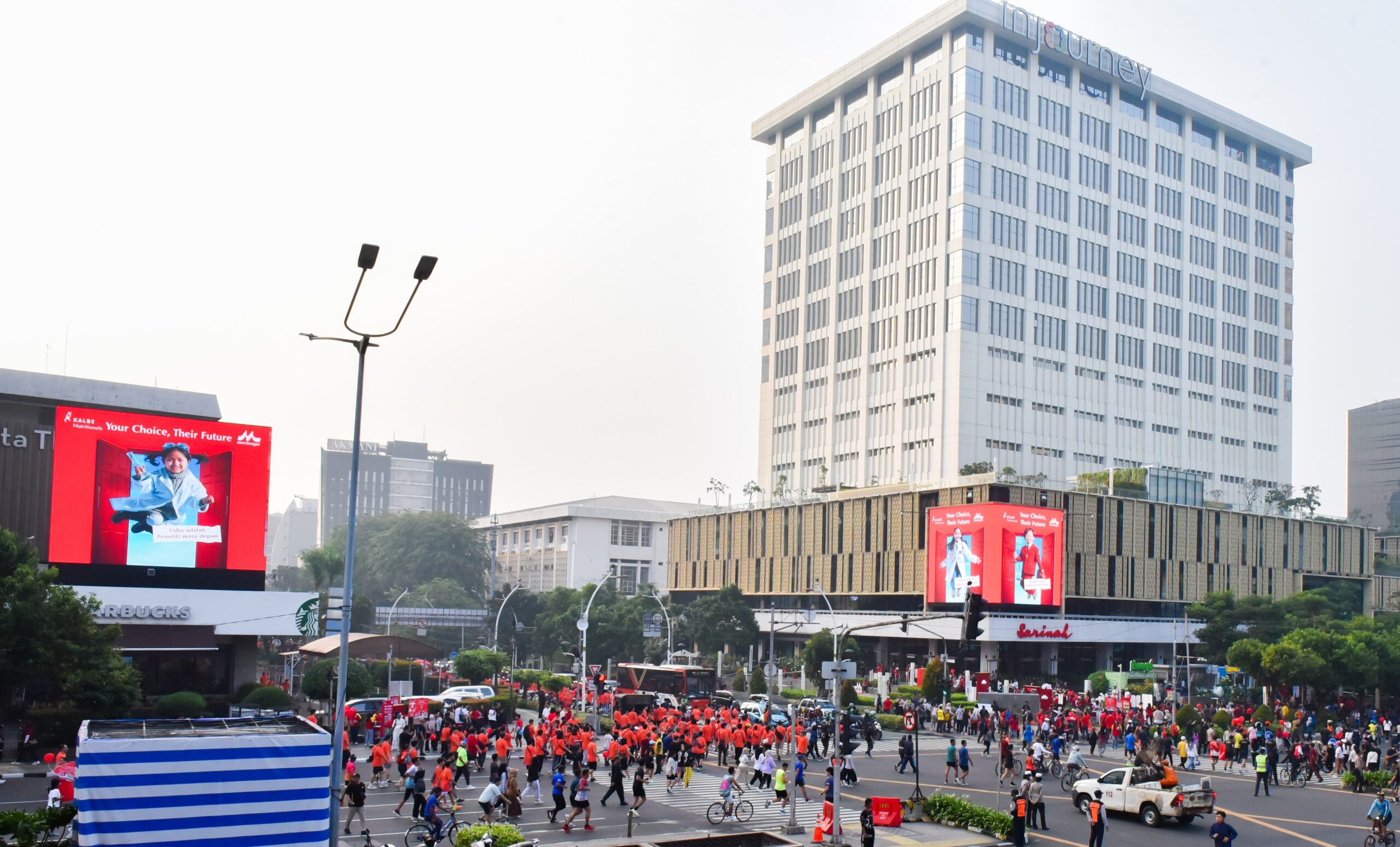 Rayakan Hari Anak Nasional, Morinaga Hadirkan 'Door of Future' Experience di CFD Jakarta