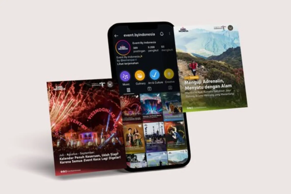 Kementerian Pariwisata Republik Indonesia (Kemenpar RI) resmi meluncurkan Event By Indonesia, platform digital yang dirancang sebagai wadah informasi mengenai berbagai event di seluruh Indonesia.