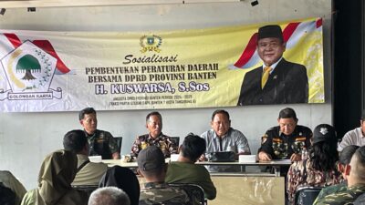 Sosialisasi Pembentukan Perda, DPRD Dorong Pemprov Banten Fokus UMKM