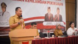 Disnaker Kabupaten Tangerang dorong kepatuhan program JKP demi perlindungan dan kesejahteraan pekerja formal dan informal.