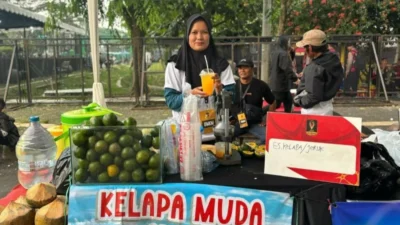 PNM fasilitasi 50 nasabah Mekaar jualan di stadion, untung berlipat!