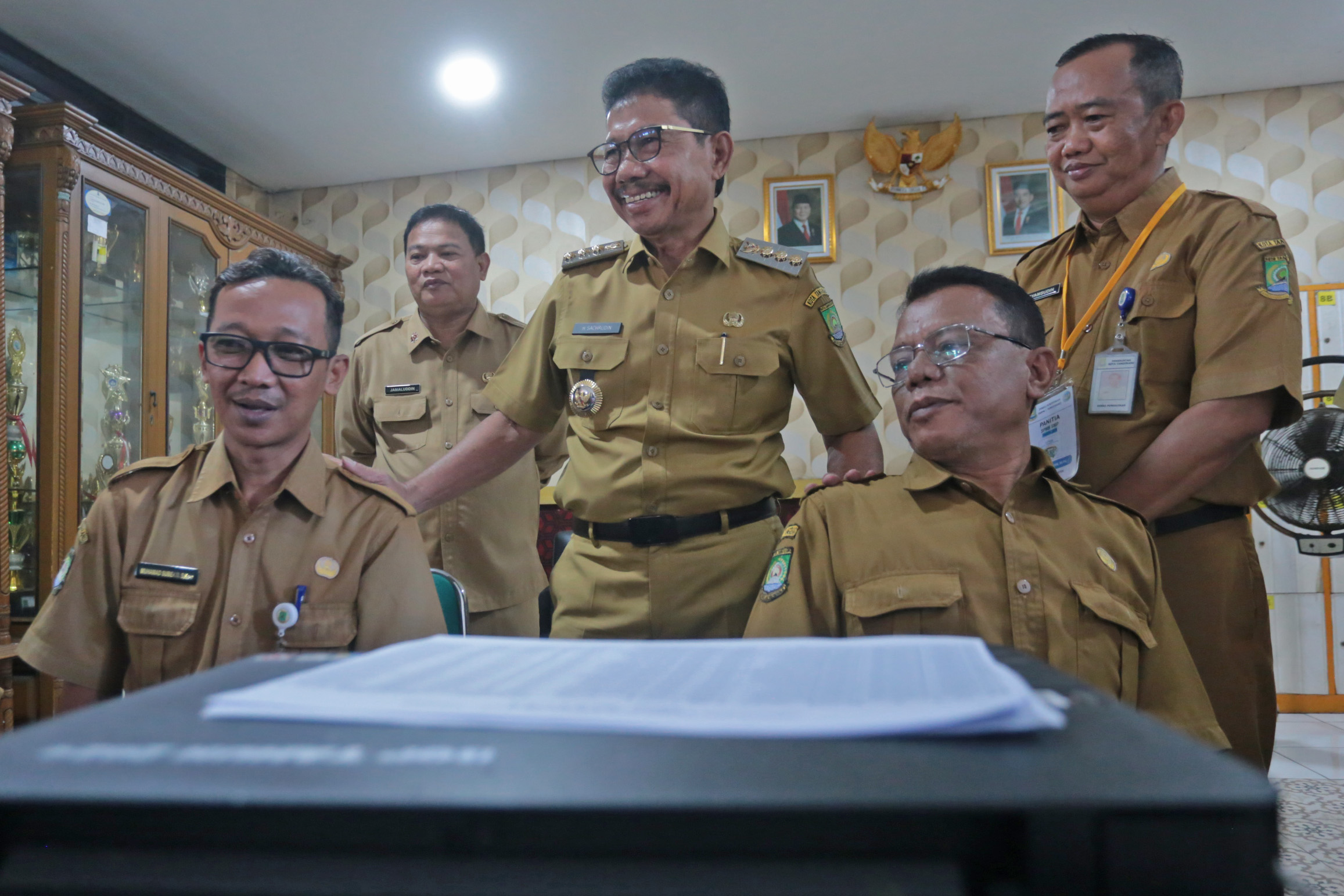 Wali Kota Sachrudin Tinjau Langsung Proses SPMB 2025 di SMPN 1 Tangerang