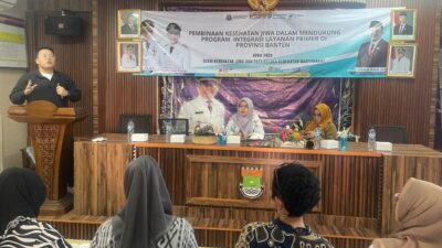 Abraham Garuda soroti 58 ribu kasus gangguan jiwa di Banten, dorong edukasi publik dan layanan kesehatan mental yang merata.